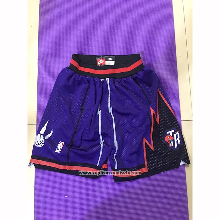 Pantalone Toronto Raptors Mitchell & Ness Violeta2